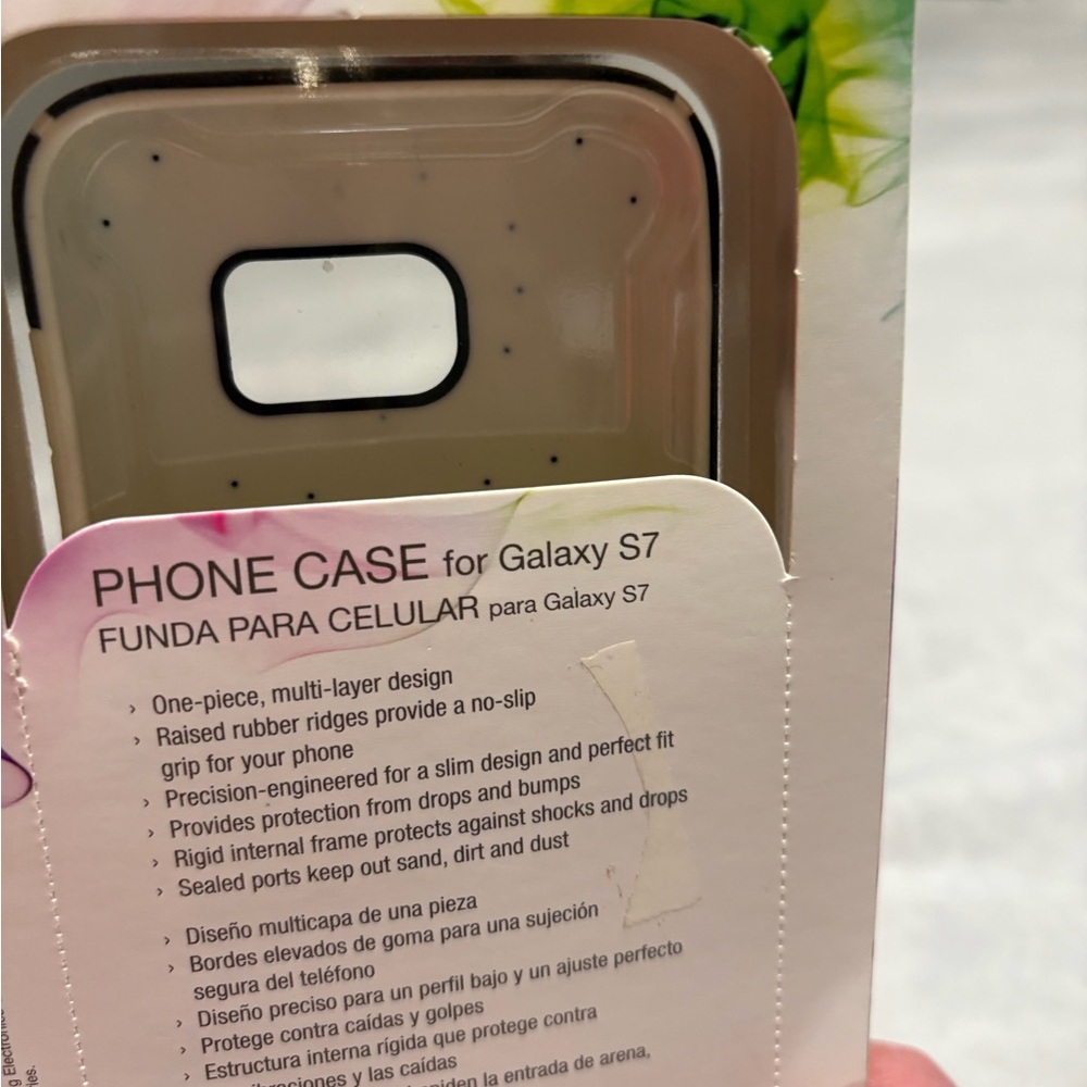 Stylish Black Phone Case for Galaxy S7 - Picture 6 of 6